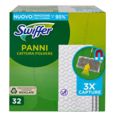 Змінні сухі серветки для прибирання Swiffer Dry, 32 шт